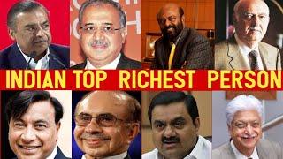 Indian Top 10 Richest Persons|| Indian richest person 2020||