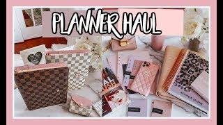 HUGE PLANNER HAUL | AMAZON, CLOTH & PAPER, MINTED SUGAR, SIMPLY GILDED