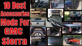 10 Best Accessories | Mods |Floor Mats|Tonnue Cover| Guard | For GMC Sierra 1500 2500 3500 Crew Cab