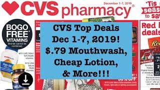 Cheap Lotion, Hair Appliances & More! CVS Extreme Couponing Top Deals|Dec 1-7th!