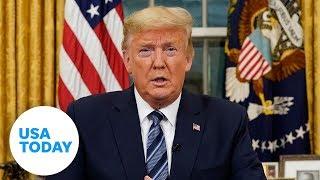 President Trump gives oval office address regarding coronavirus outbreak | USA TODAY