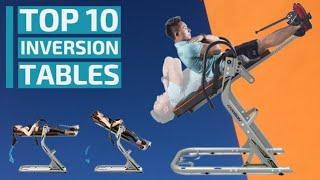 Top 10: Best Inversion Tables for 2020 / Heavy Duty Inversion Table for Back Pain Relief