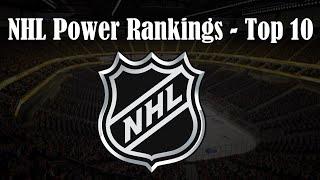 NHL Power Rankings  - TOP 10  - January 17th 2020