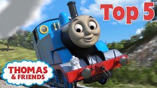 Thomas & Friends™ | Top 5 Jumps! | Best of Thomas Highlights | Thomas Top 5 | Kids Cartoon