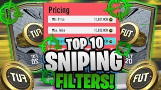 BEST WAY TO MAKE 100K QUICKLY! **INSANE SNIPING FILTERS** (FIFA 20 QUICKEST WAY TO MAKE COINS)