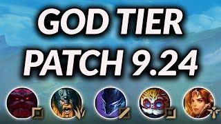 God Tier Champs For Solo Queue Patch 9.24 | Best Champions To Carry Ranked Tier List Season 10