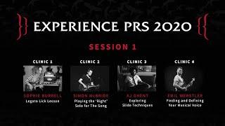 Experience PRS 2020: Session One