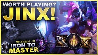 IS JINX ADC WORTH PLAYING? - Iron to Master S10 | League of Legends