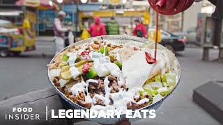 The Halal Guys' Chicken And Gyro Platter Is NYC’s Most Legendary Street Food | Legendary Eats
