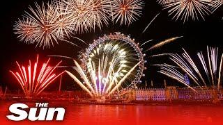 London rings in 2020 with fireworks over Big Ben