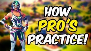 What Pro's Do To Practice In Fortnite!