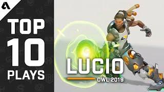 TOP 10 Best Lucio Plays - Overwatch League Season 2