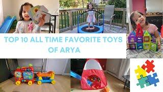 Top 10 All time favorite toys of Arya |MomCafe