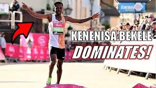 Kenenisa Bekele DESTROYS Mo Farah's Course Record - London Vitality Half Marathon 2020