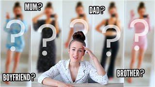 My ENTIRE FAMILY Buy My Outfits... *who picked the best one?* AD