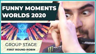 Funny Moments - Worlds 2020: Group Stage | First Round Robin
