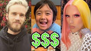 TOP 10 RICHEST YOUTUBERS OF 2019