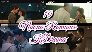 Top 10 Older Woman - Younger Man Korean Dramas #NoonaRomance #KDrama