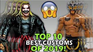 TOP 10 BEST CUSTOM WWE ACTION FIGURES OF 2019!!!!