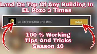 Land On Top Of Any Building In EL Pozo 3 Times | Week 5 Season 10