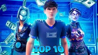 Ranking The TOP 10 MOST EARNED Fortnite players