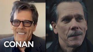 Why Kevin Bacon Shaved His “Pornstache” - CONAN on TBS