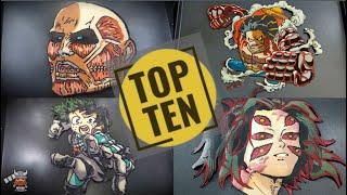 TOP 10 OF THE LONGEST PANCAKE ART TO MAKE - watch until the end