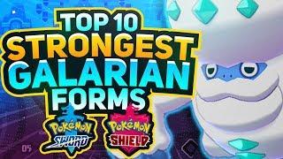 Top 10 Strongest Galarian Forms in Pokemon Sword and Shield