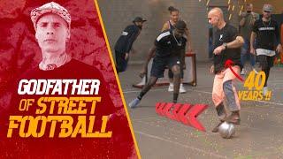 VISITING THE GODFATHER OF STREET FOOTBALL! + 40 years old @StreetKings