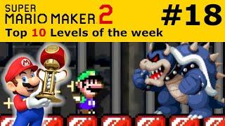 Super Mario Maker 2 - Top 10 Best Levels of the week - Popular Courses #18