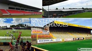 Top 10 GROUND CHANGES in NON LEAGUE