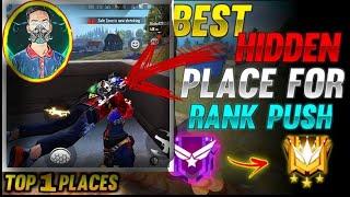 free fire hiding place | top 10 hidden places in free fire