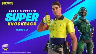 How To Get The LAZARBEAM Skin For FREE In Fortnite! (Lazar & Fresh's Super Knockback Cup Details)