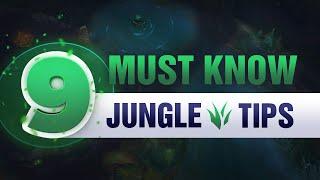 9 MUST KNOW Tips and Tricks for JUNGLERS in Season 10