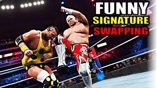 WWE 2K20 Funny Signature Swapping! Top 10