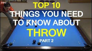 Top 10 Things You Need to Know about THROW - Part 2 (5-10)