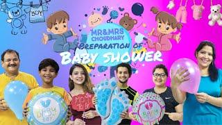 Preparation Of Baby Shower | Choudhary Family | Vivek Choudhary Ft. Khushi punjaban