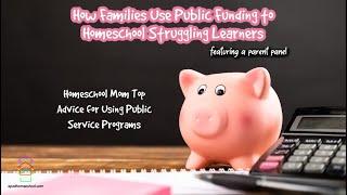 Homeschool Mom Top Advice for Using Public Service Programs