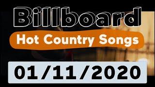 Billboard Top 50 Hot Country Songs (January 11, 2020)