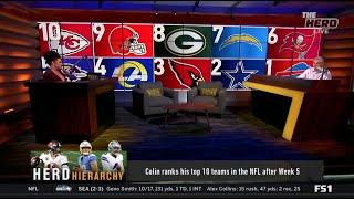 THE HERD | Herd Hierarchy: Colin ranks the top 10 teams in the NFL after Week 5: #1 Bills #6 Bucs