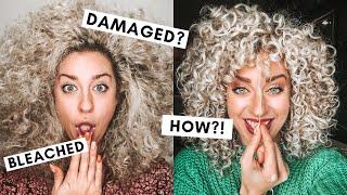 5 MUSTS FOR HEALTHY BLONDE CURLS *Olaplex* *Toning*