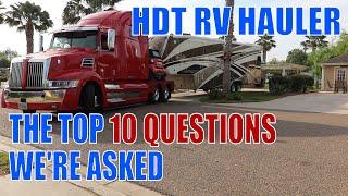 Top 10 Questions About Converting a HDT into a RV Hauler! // Full Time RV Living