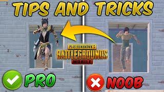 Top 10 Tips & Tricks/Movements & Reflexes in PUBG MOBILE | Noob To Pro (Guide/Tutorial)
