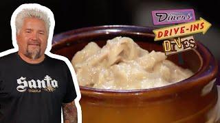 Guy Fieri Eats Old-School Chicken and Dumplings | Diners, Drive-Ins and Dives | Food Network