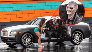 PICKING UP UBER RIDERS IN A ROLLS ROYCE PRANK! | HoomanTV