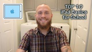 Top 10 iPad Basics for School - Mr. Riedl