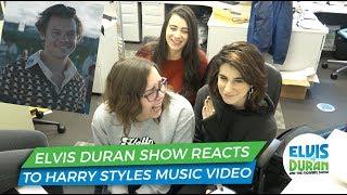 Elvis Duran Morning Show Reacts To Harry Styles Music Video | Elvis Duran Exclusive