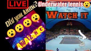 Underwater tennis in Dubai/Top 10 Amazing fact in the world.