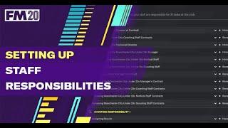 FM20 Staff Responsibilities | How do you set them up?