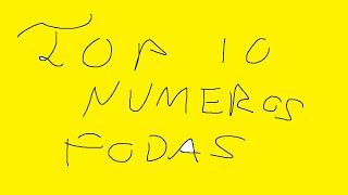 Top 10 numeros Fodas 2020